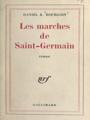 cover image of Les marches de Saint-Germain